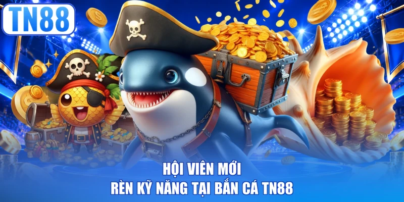 Hội viên mới rèn kỹ năng tại bắn cá TN88