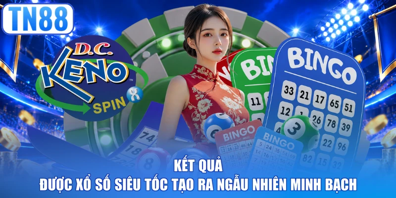 Kết quả được xổ số siêu tốc tạo ra ngẫu nhiên minh bạch