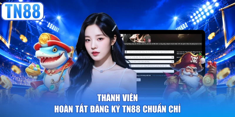 Thành viên hoàn tất đăng ký TN88 chuẩn chỉ