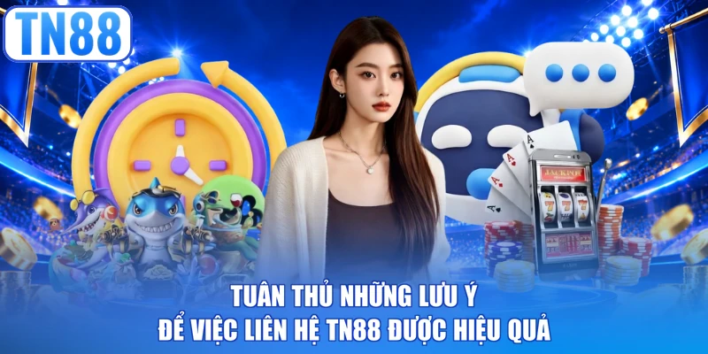 Tuân thủ những lưu ý để việc liên hệ TN88 được hiệu quả